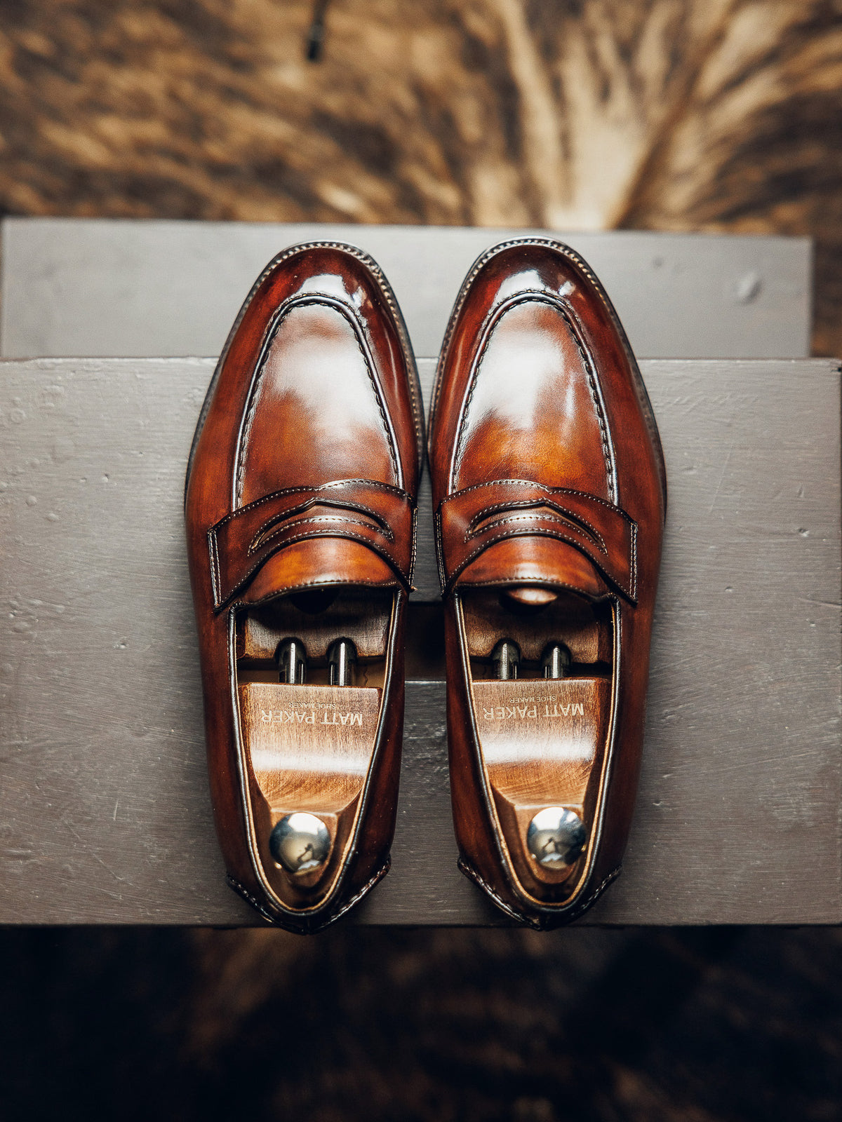 ED135 | BROWN PENNY LOAFERS