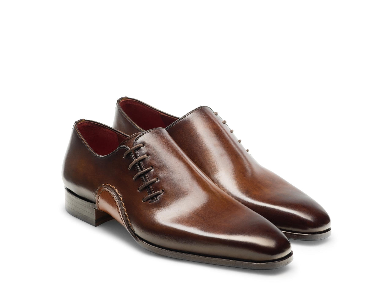 DAVID | BROWN SIDE LACE OXFORD