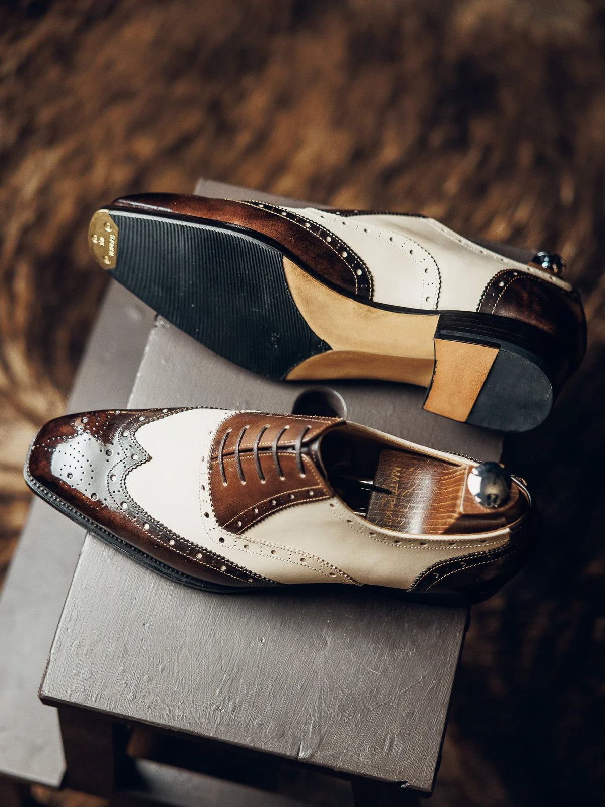 ED136 | WINGTIP METAL TOE OXFORDS