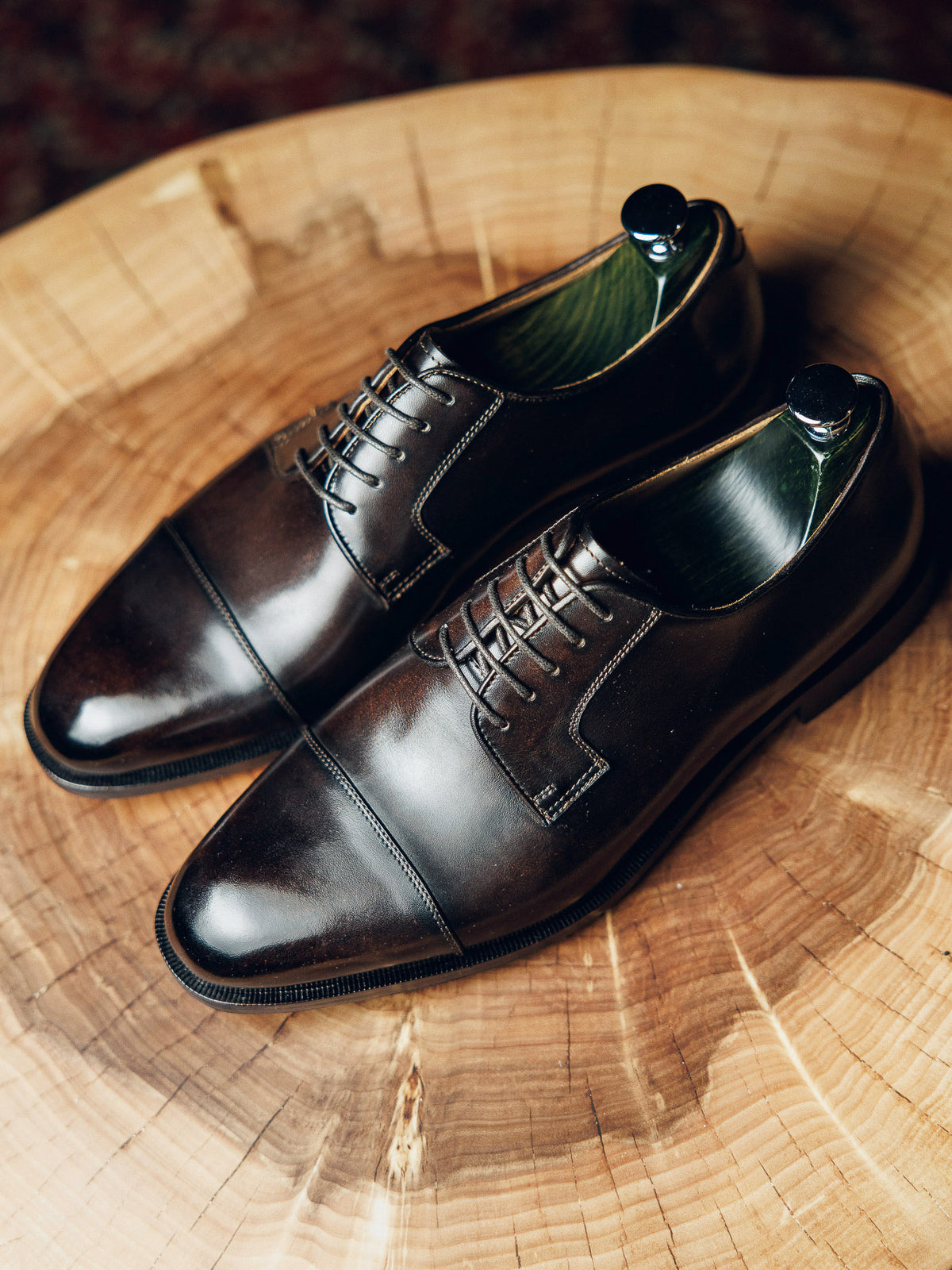 ED115 | COFFEE CAP TOE DERBY