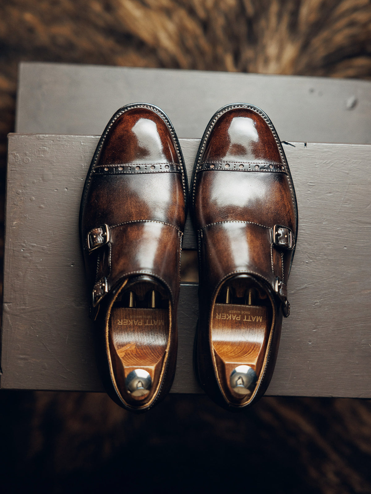 ED141 | DARK COGNAC DOUBLE MONK