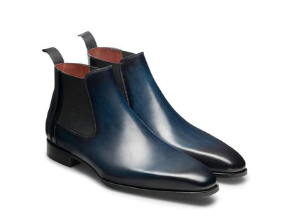 JOHN | BLUE CHELSEA BOOTS