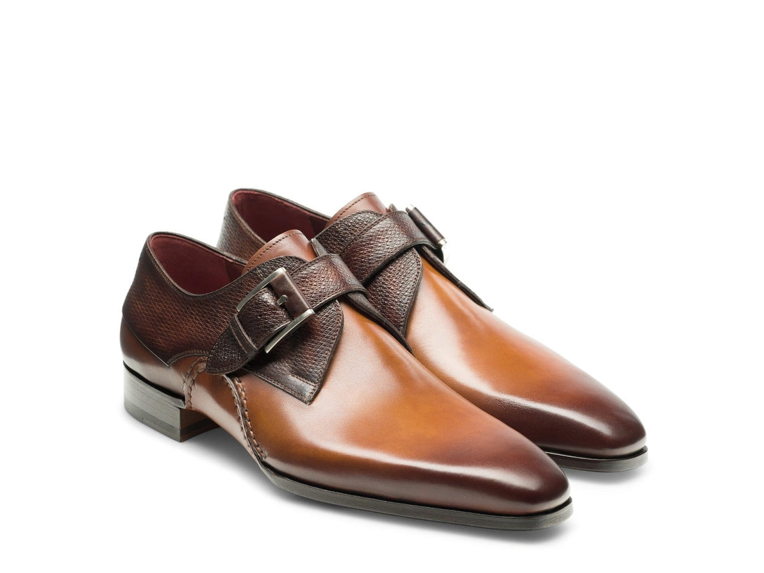 JUDE | TAN SINGLE MONKSTRAP
