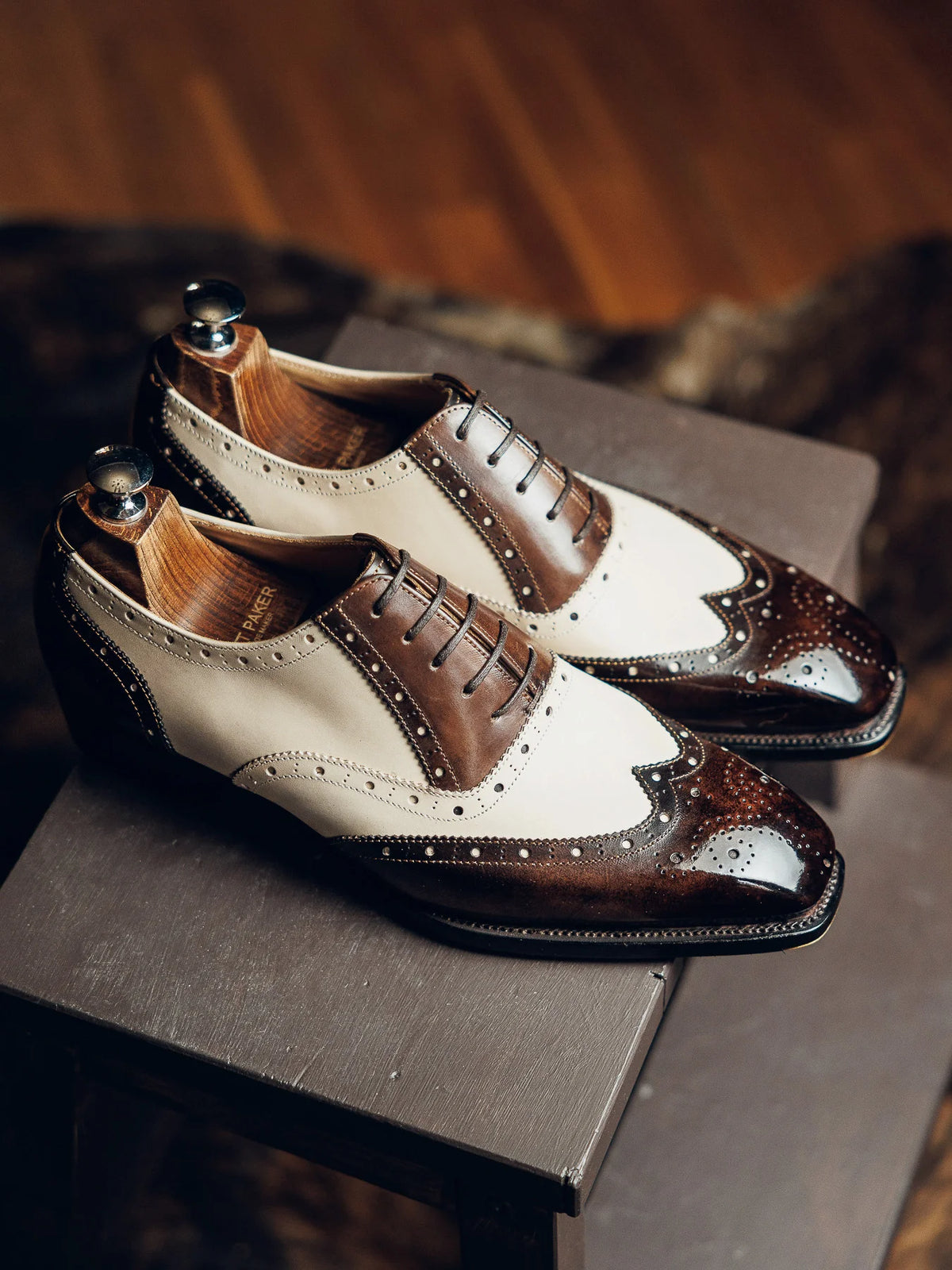 ED136 | WINGTIP METAL TOE OXFORDS