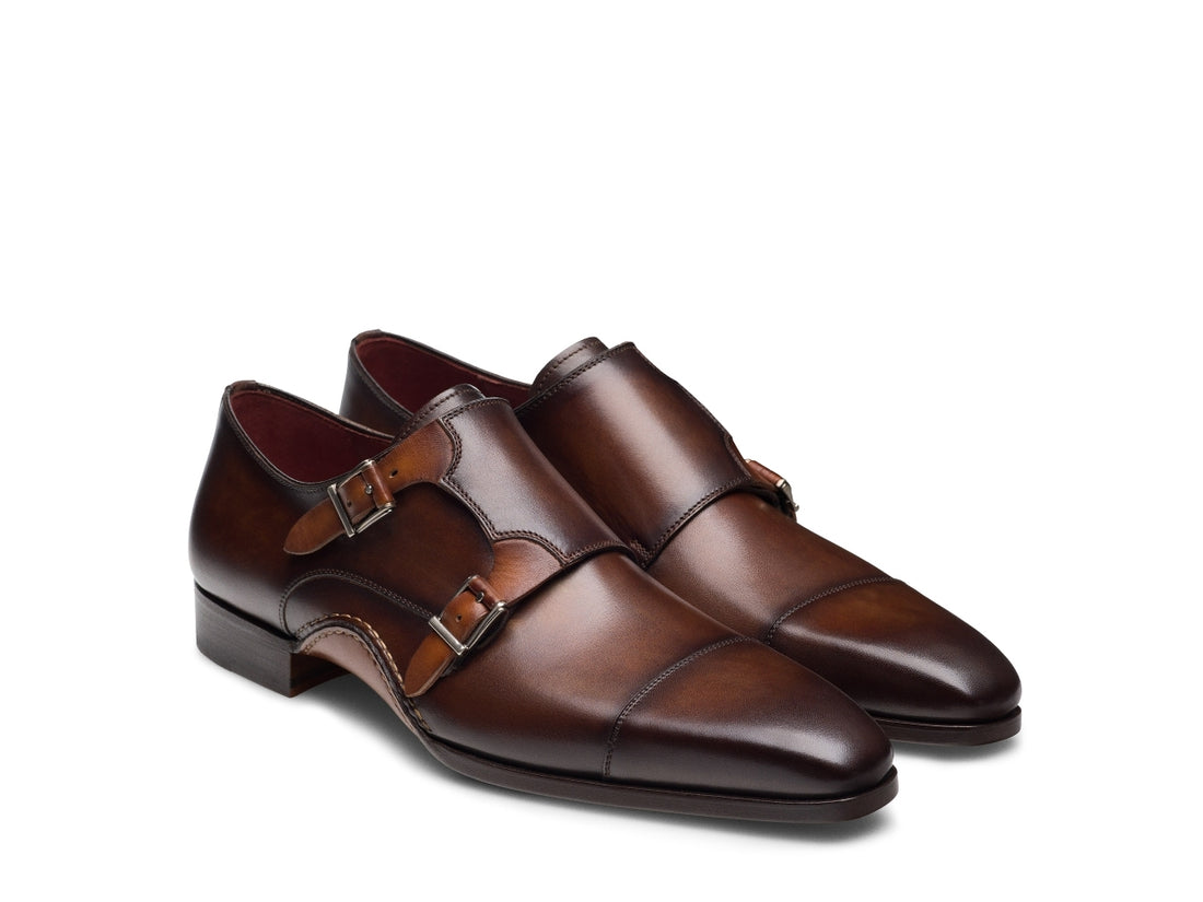 FAZE | BROWN double MONKSTRAP