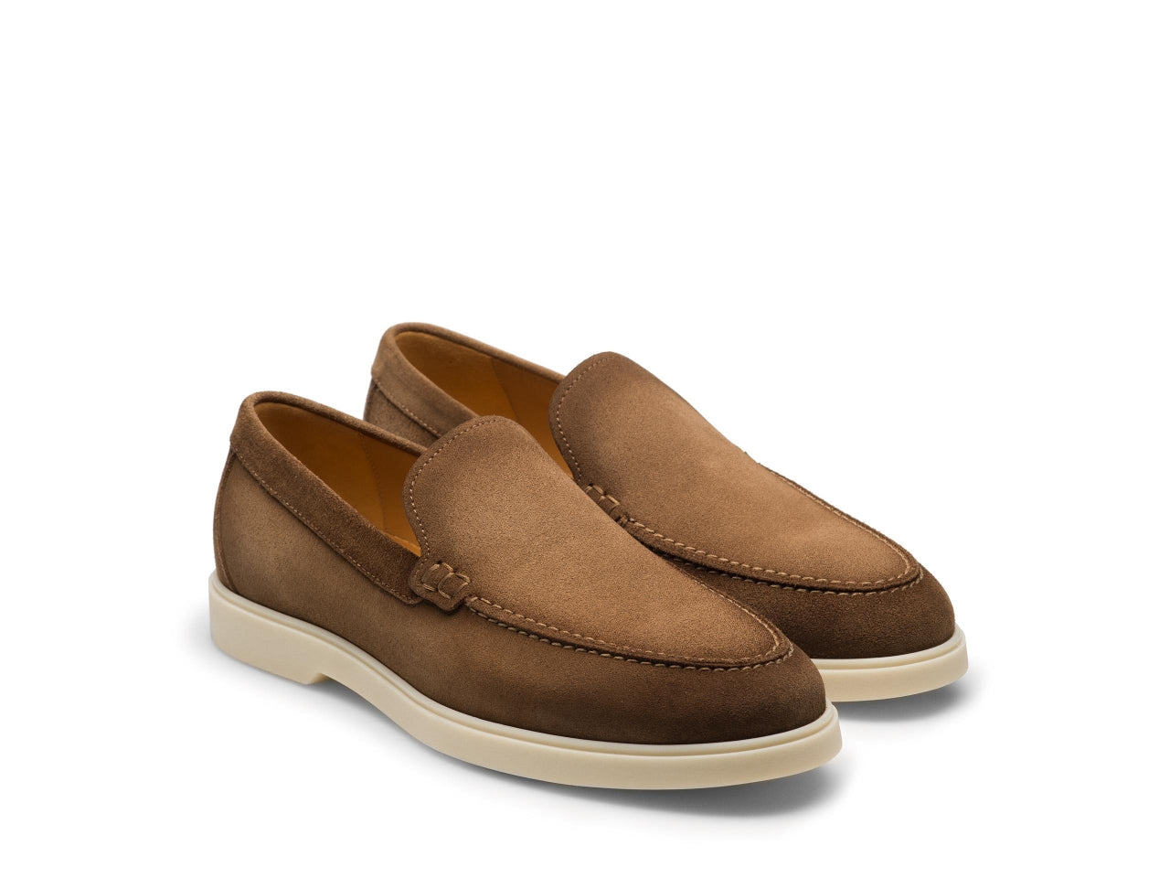 OLD MONEY SUEDE SLIP ONS