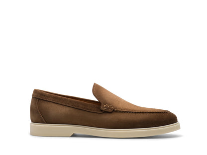 OLD MONEY SUEDE SLIP ONS