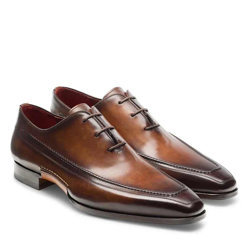 ALBERT | BROWN CURVE SOLE LACE UPS