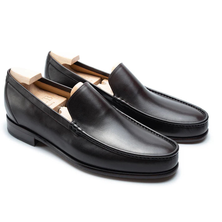 BROWN LEATHER LOAFERS | MOACCASINS COLLECTION