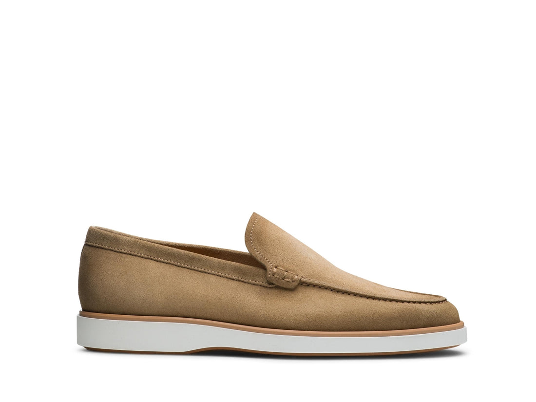 SABAR | CREAM SUEDE LOAFERS