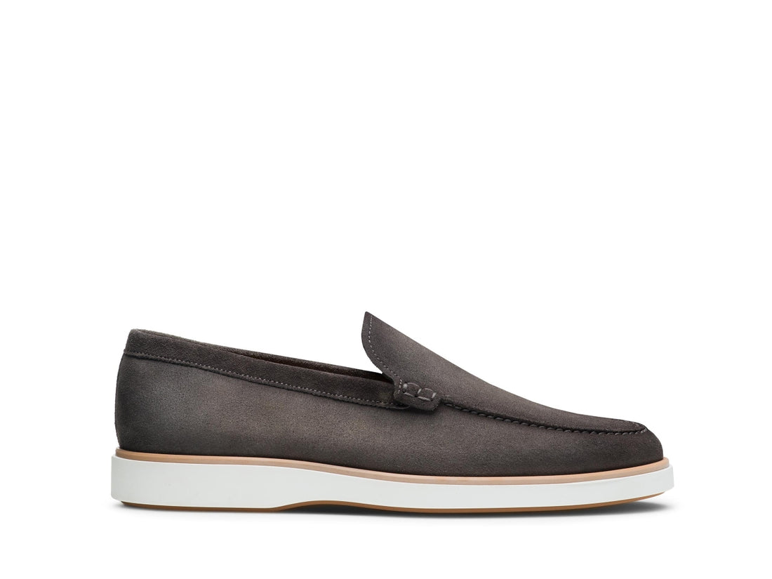 SABAR | GREY SUEDE LOAFERS
