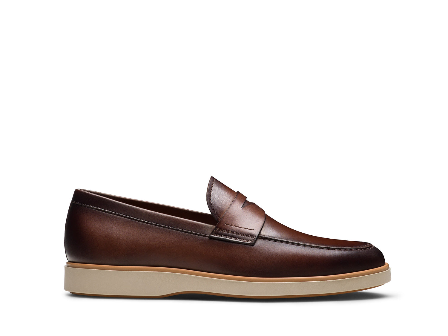 COFFEE BROWN HYBRID PENNY LOAFERS