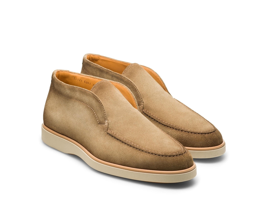 DUSTER | BEIGE SUEDE LEATHER