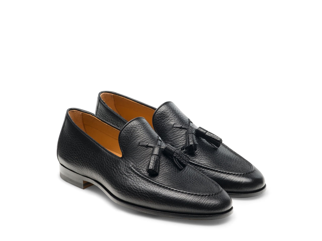 THOMAS | BLACK MILLED LOAFERS