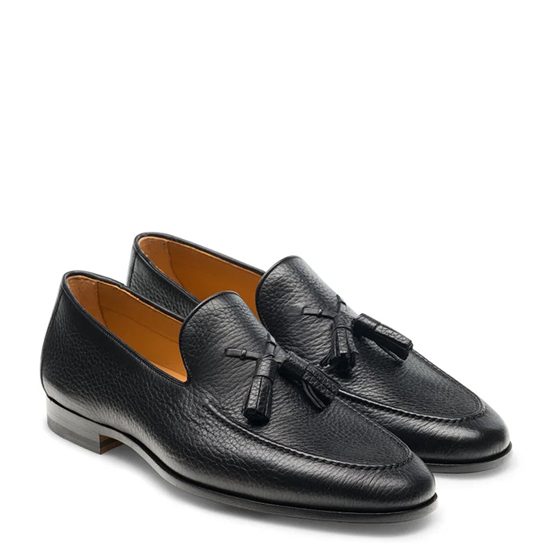 THOMAS | BLACK MILLED LOAFERS