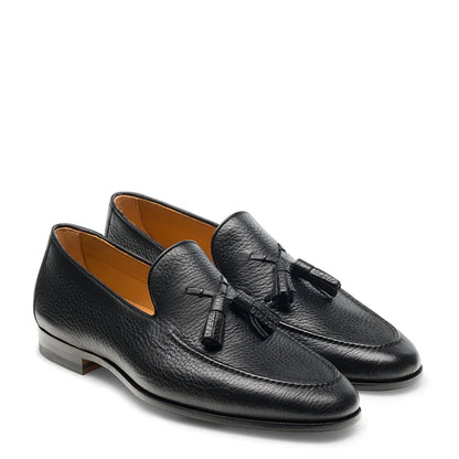 THOMAS | BLACK MILLED LOAFERS