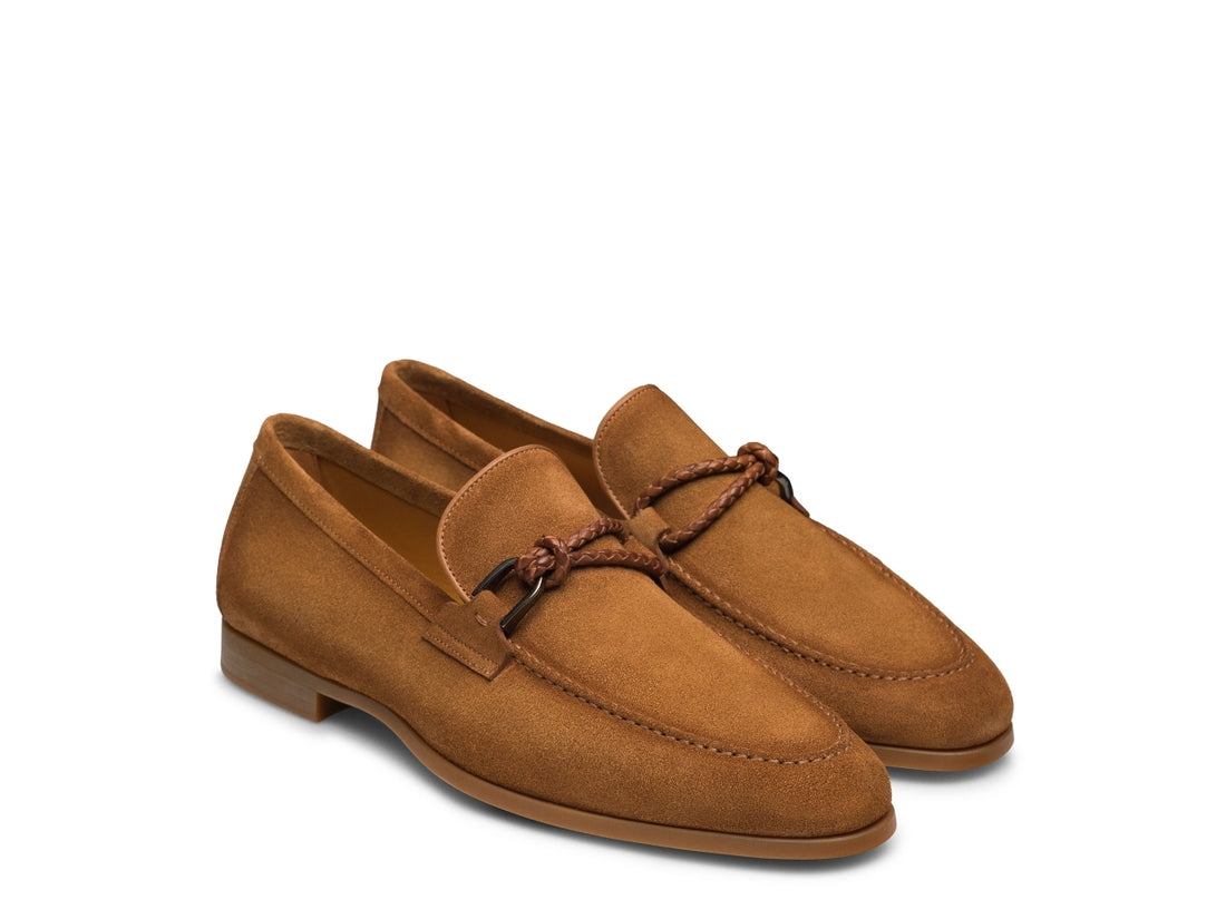 DUSTIN | LIGHT TAN SUEDE LOAFER