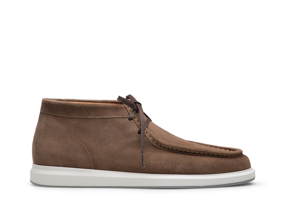 MOCHA BOOTS | BROWN SUEDE LACE UPS