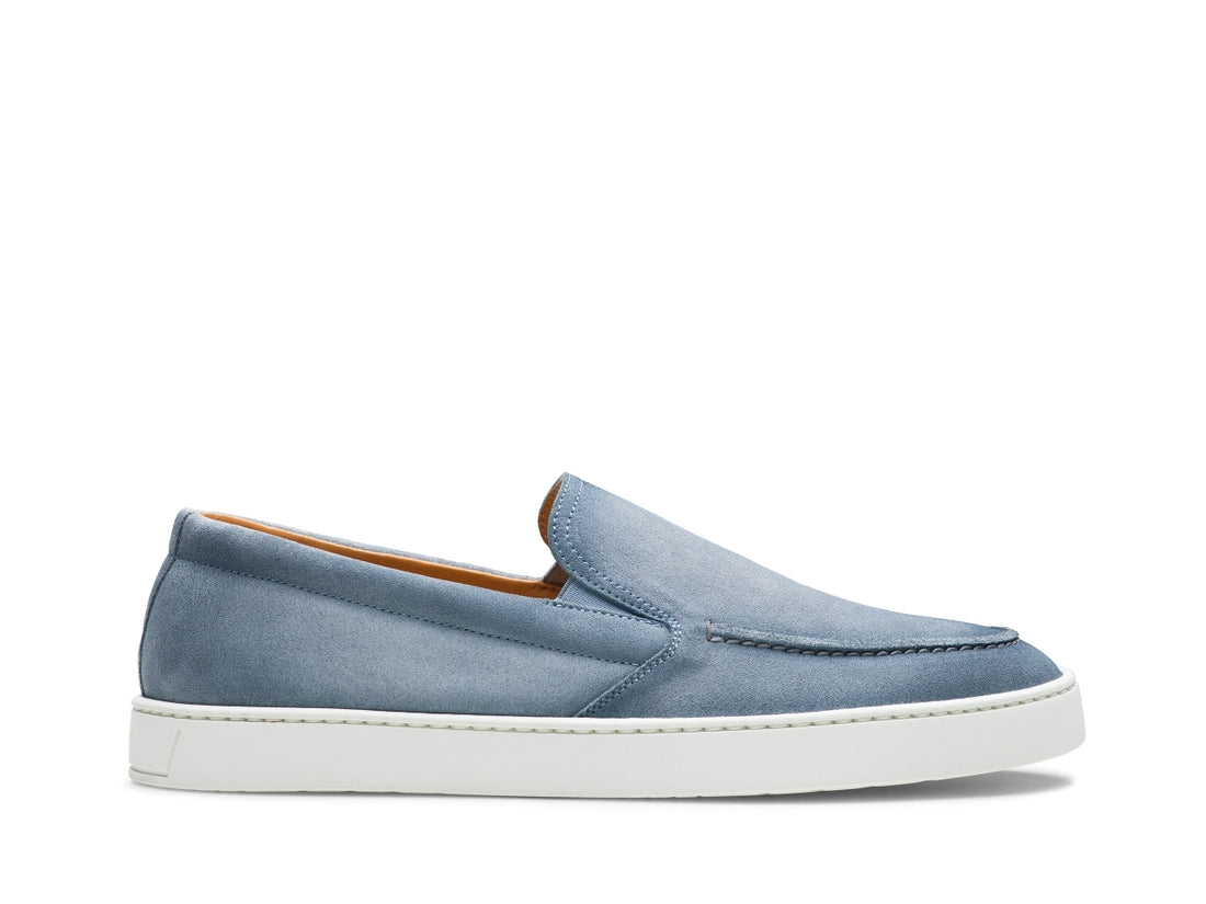 VENICE | SKY BLUE SUEDE LOAFER