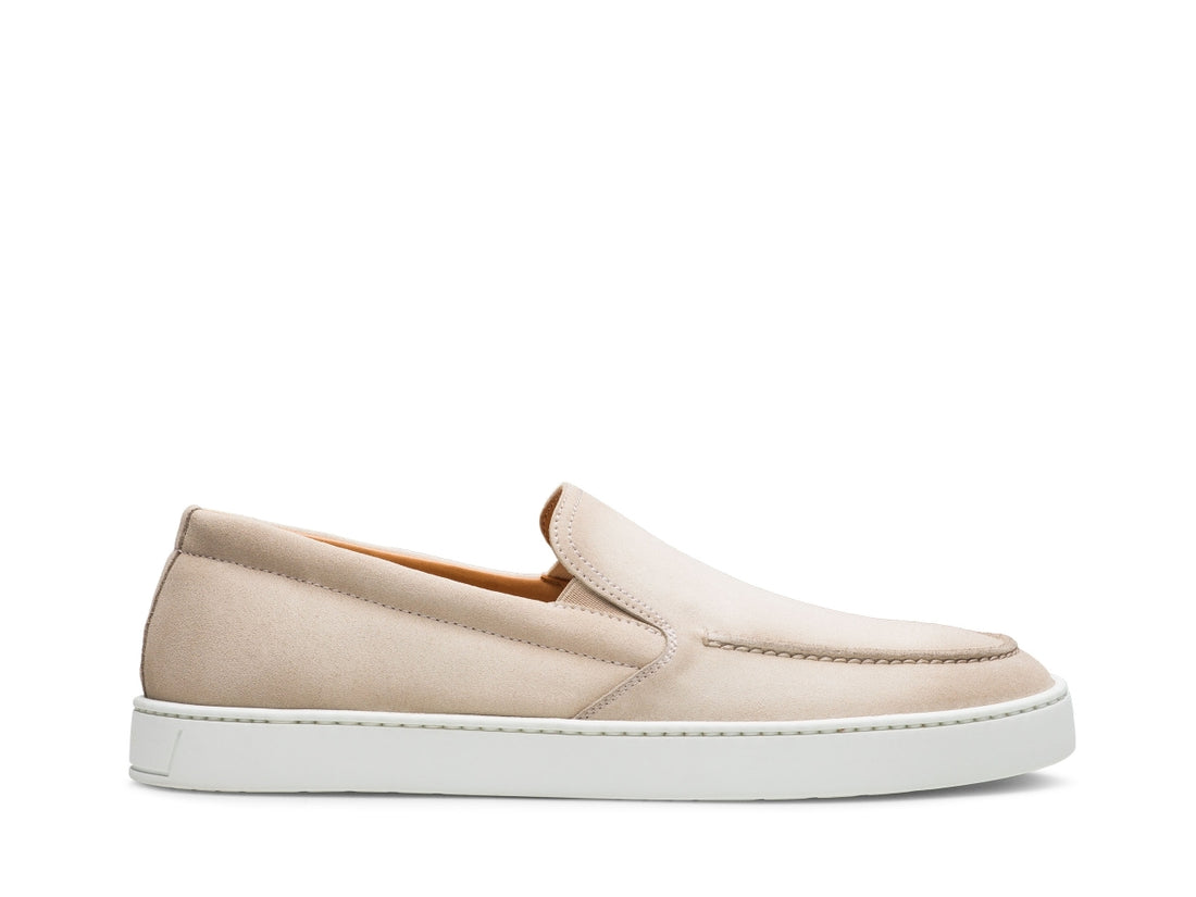 VENICE | CREAM SUEDE LOAFER