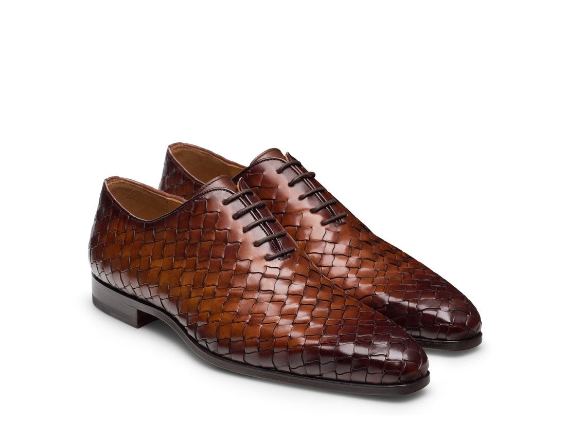 AUGUSTUS TAN | WOVEN LACE UPS