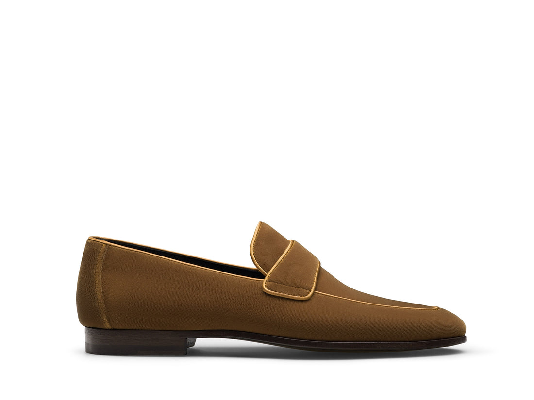 CASPER | GOLD VELVET LOAFERS