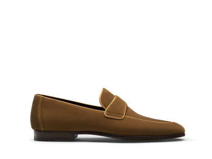 CASPER | GOLD VELVET LOAFERS