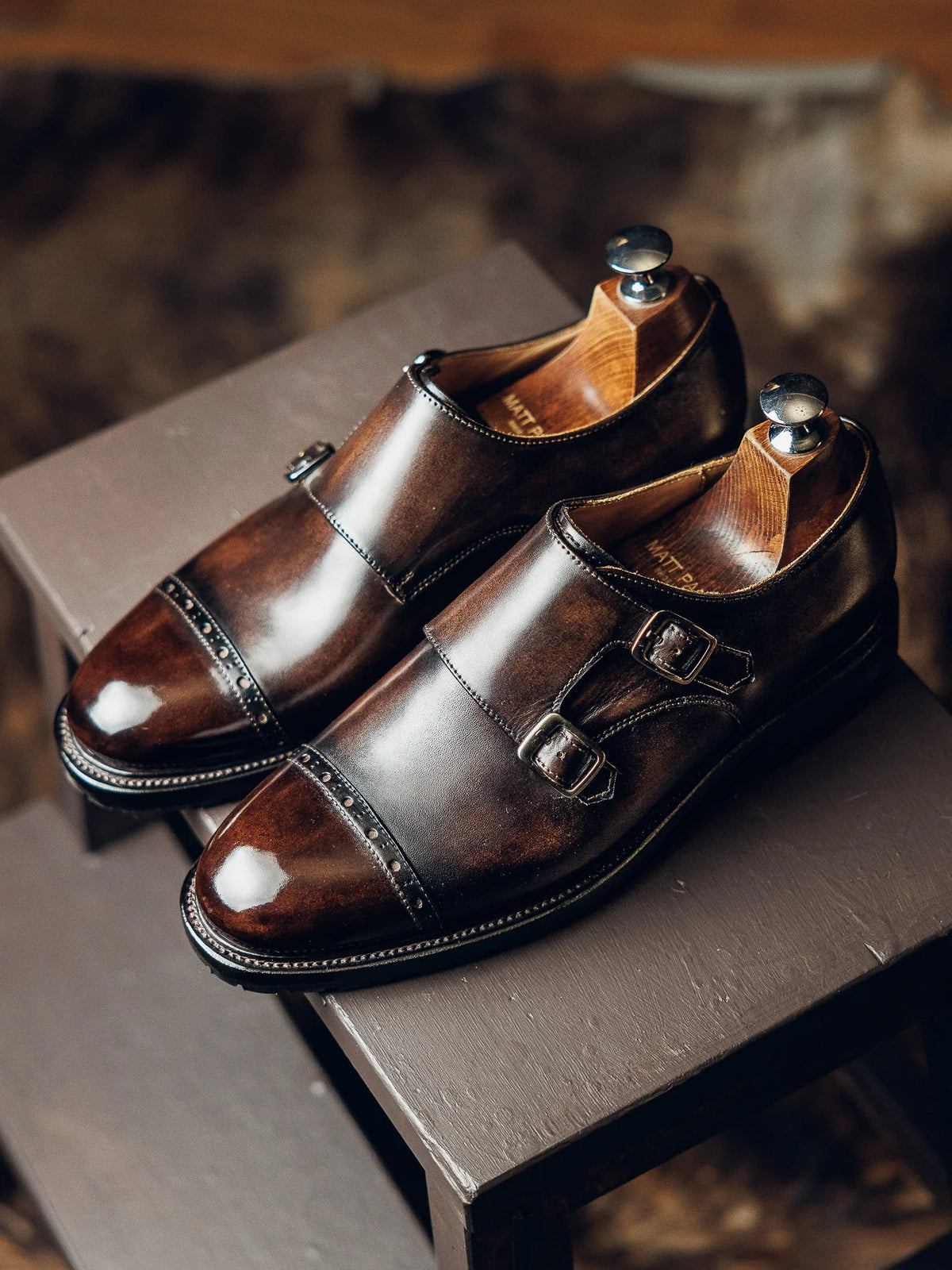 ED141 | DARK COGNAC DOUBLE MONK