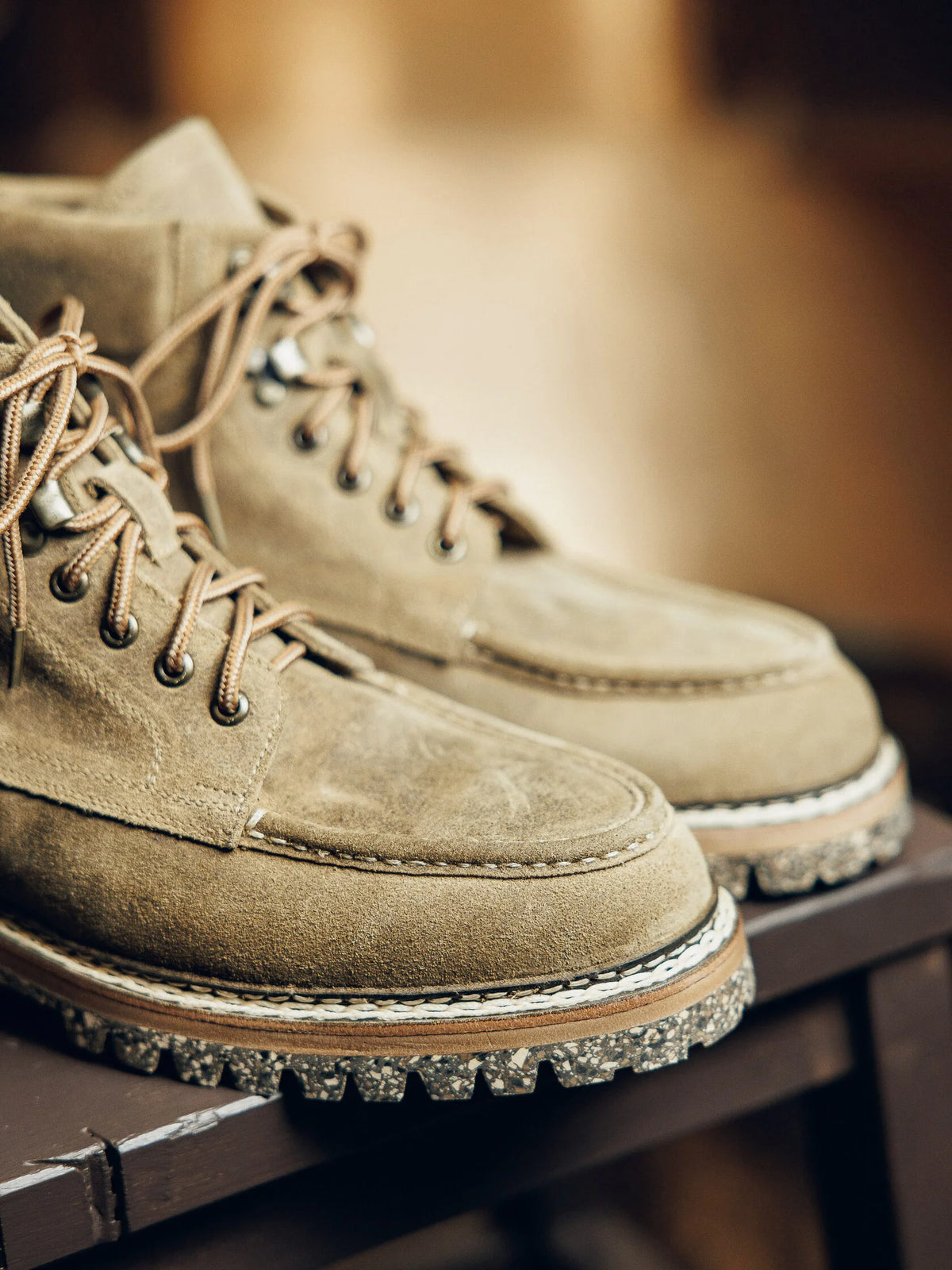 ED201 | OLIVE SAFARI BOOTS