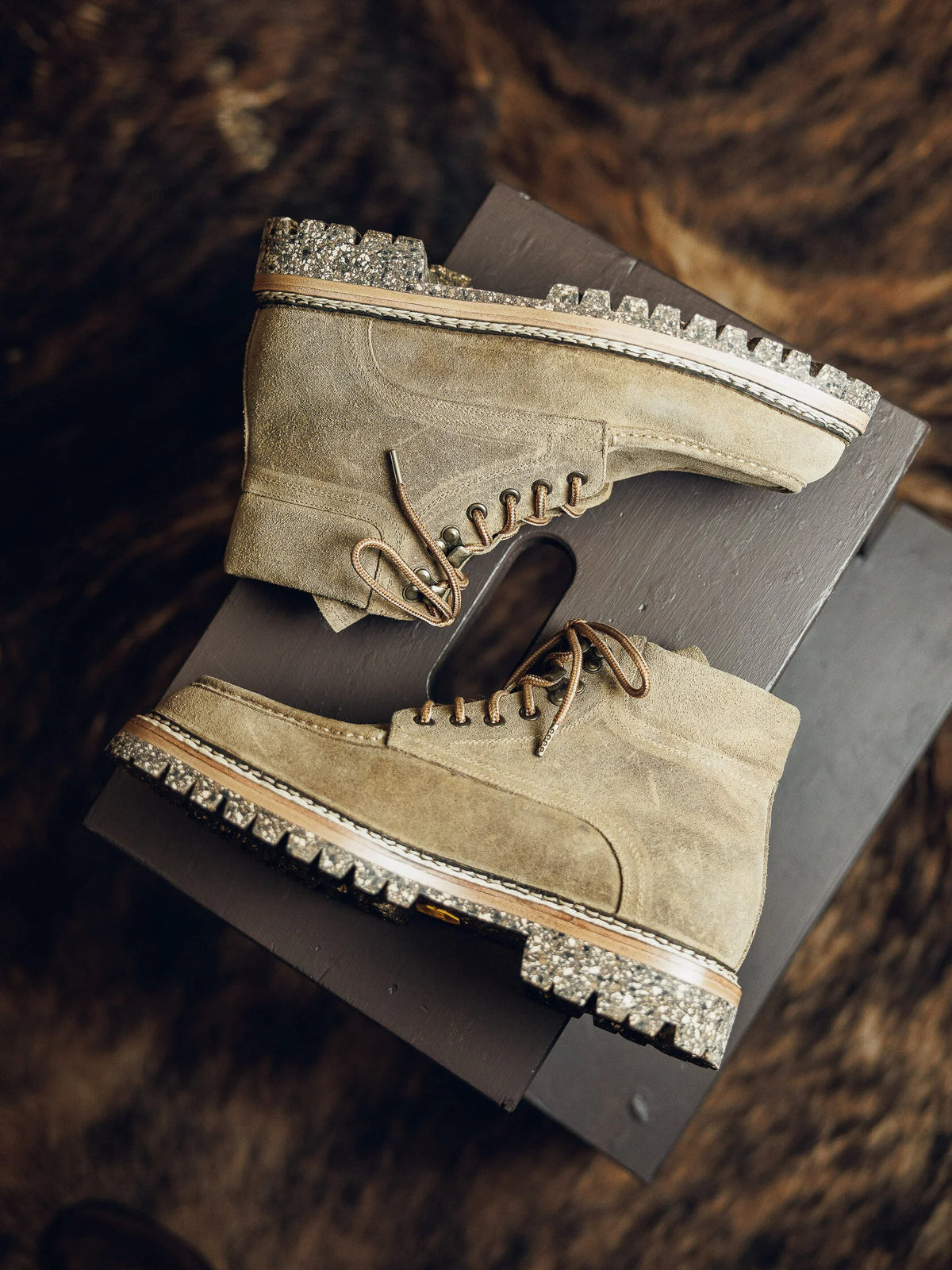 ED201 | OLIVE SAFARI BOOTS