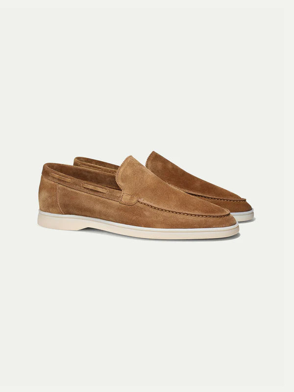 YACHT LOAFERS | BEIGE SUEDE