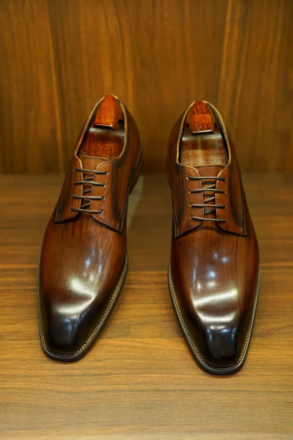 JIM | SQUARE TOE DERBYS