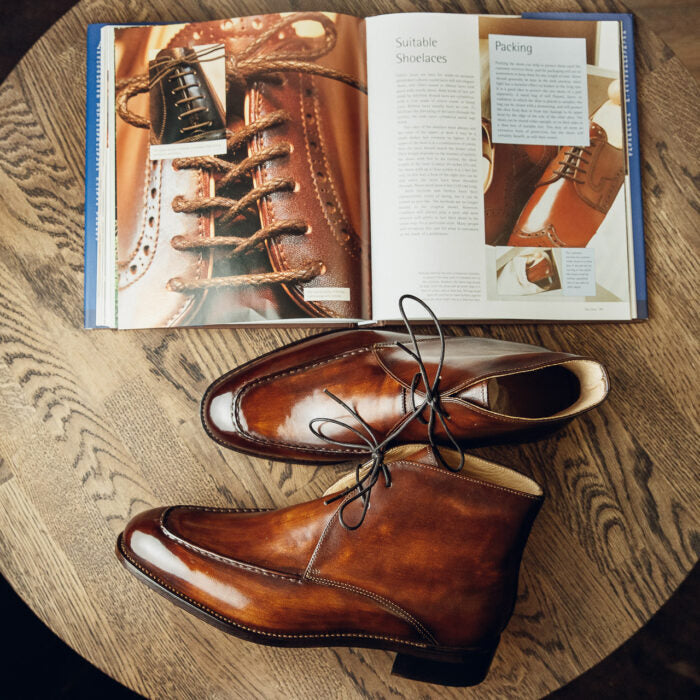 ED216 | BROWN CHUKKA BOOTS