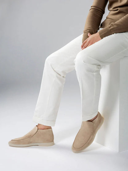 CITY LOAFERS | LIGHT BEIGE SUEDE