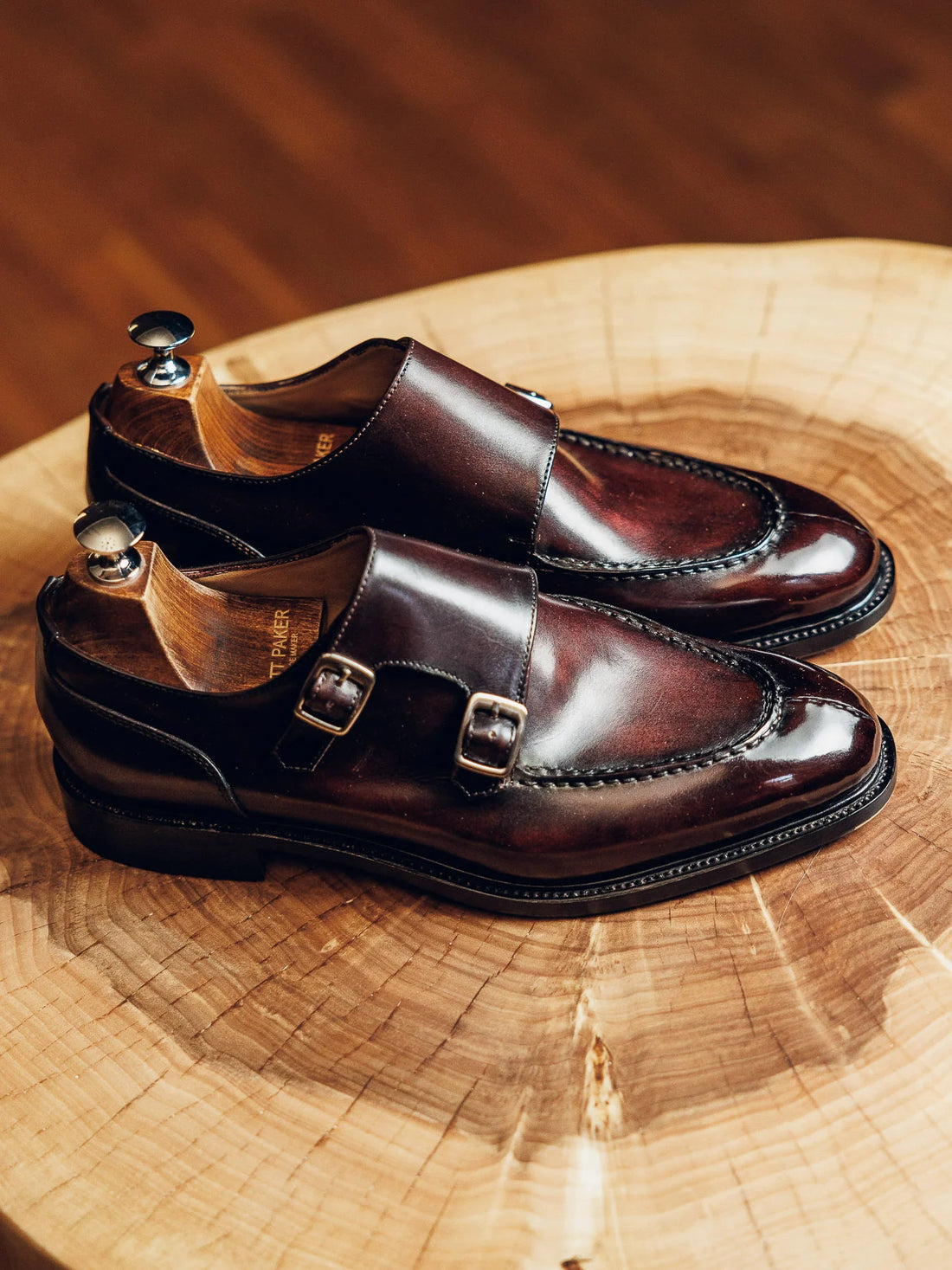SPLIT DOUBLE MONK | PATINA FINISH