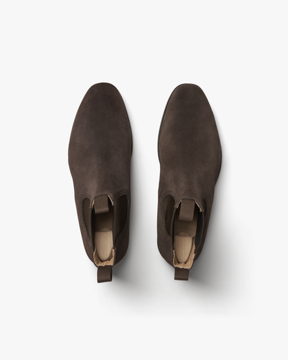 PAUL | DARK BROWN SUEDE LEATHER BOOTS