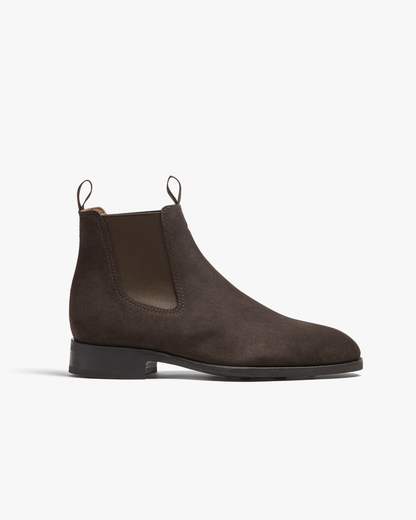 PAUL | DARK BROWN SUEDE LEATHER BOOTS