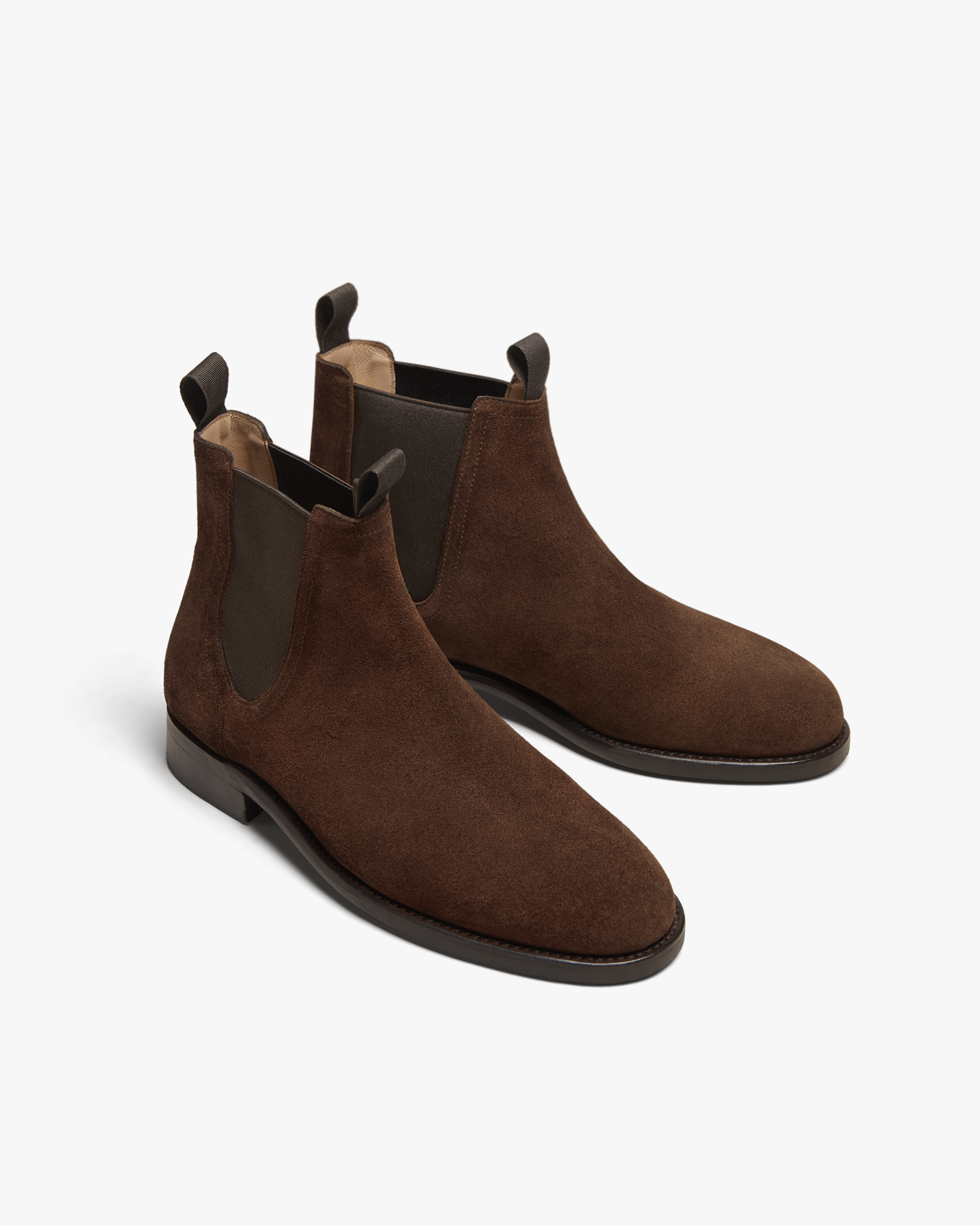 DYLAN | DARK BROWN SUEDE CHELSEA BOOTS