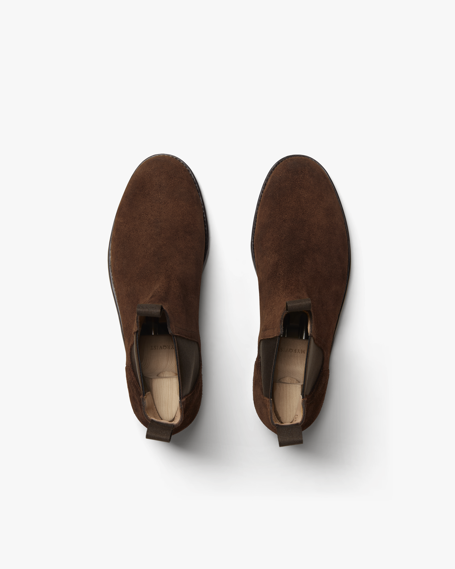DYLAN | DARK BROWN SUEDE CHELSEA BOOTS