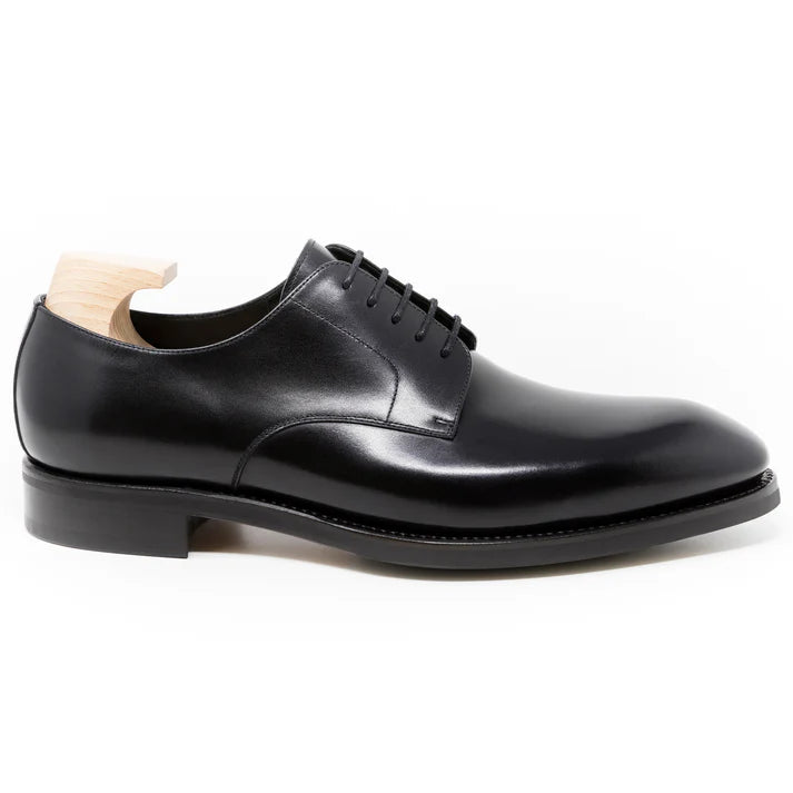 JOHNY | BLACK SQUARE TOE DERBY