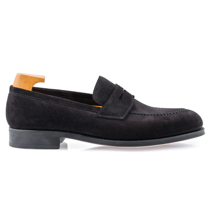 RODRYGO | BLACK SUEDE LOAFERS