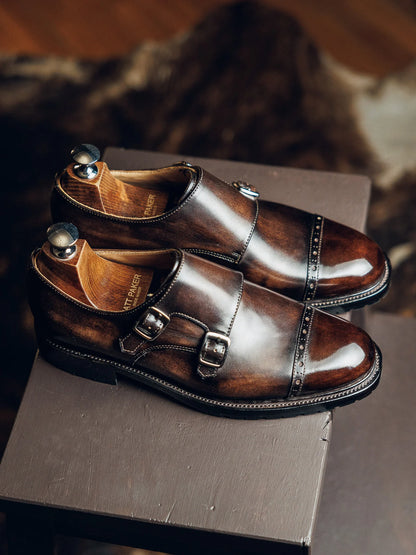 ED141 | DARK COGNAC DOUBLE MONK