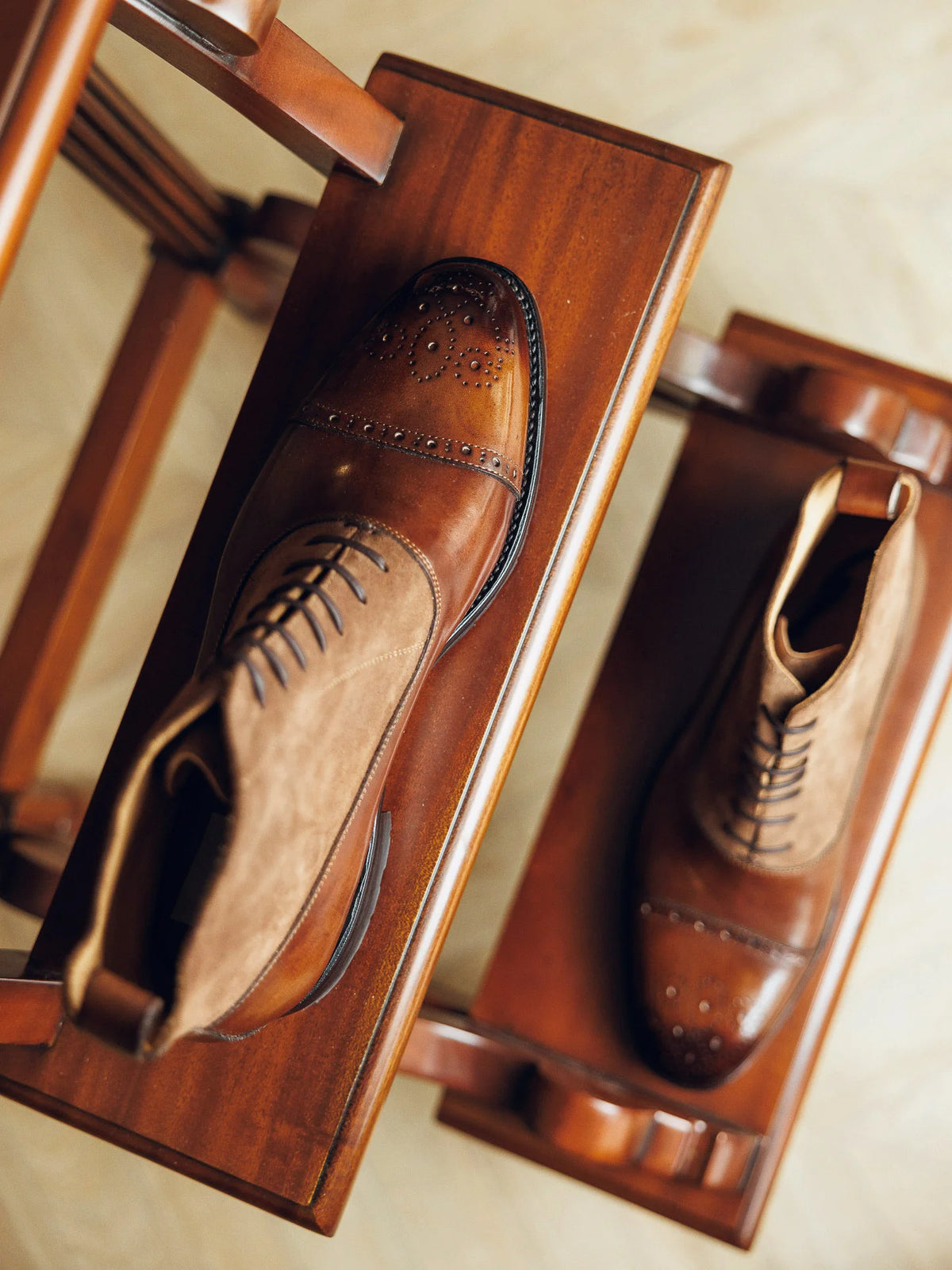 ED191 | COGNAC BALMORAL BOOTS
