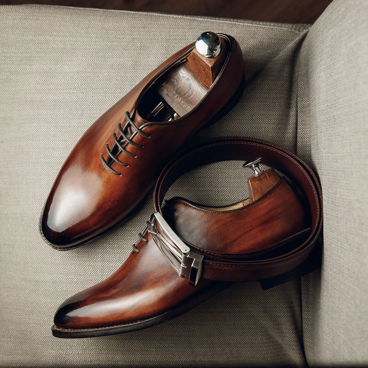 ED170 | COGNAC WHOLECUT LACEUP