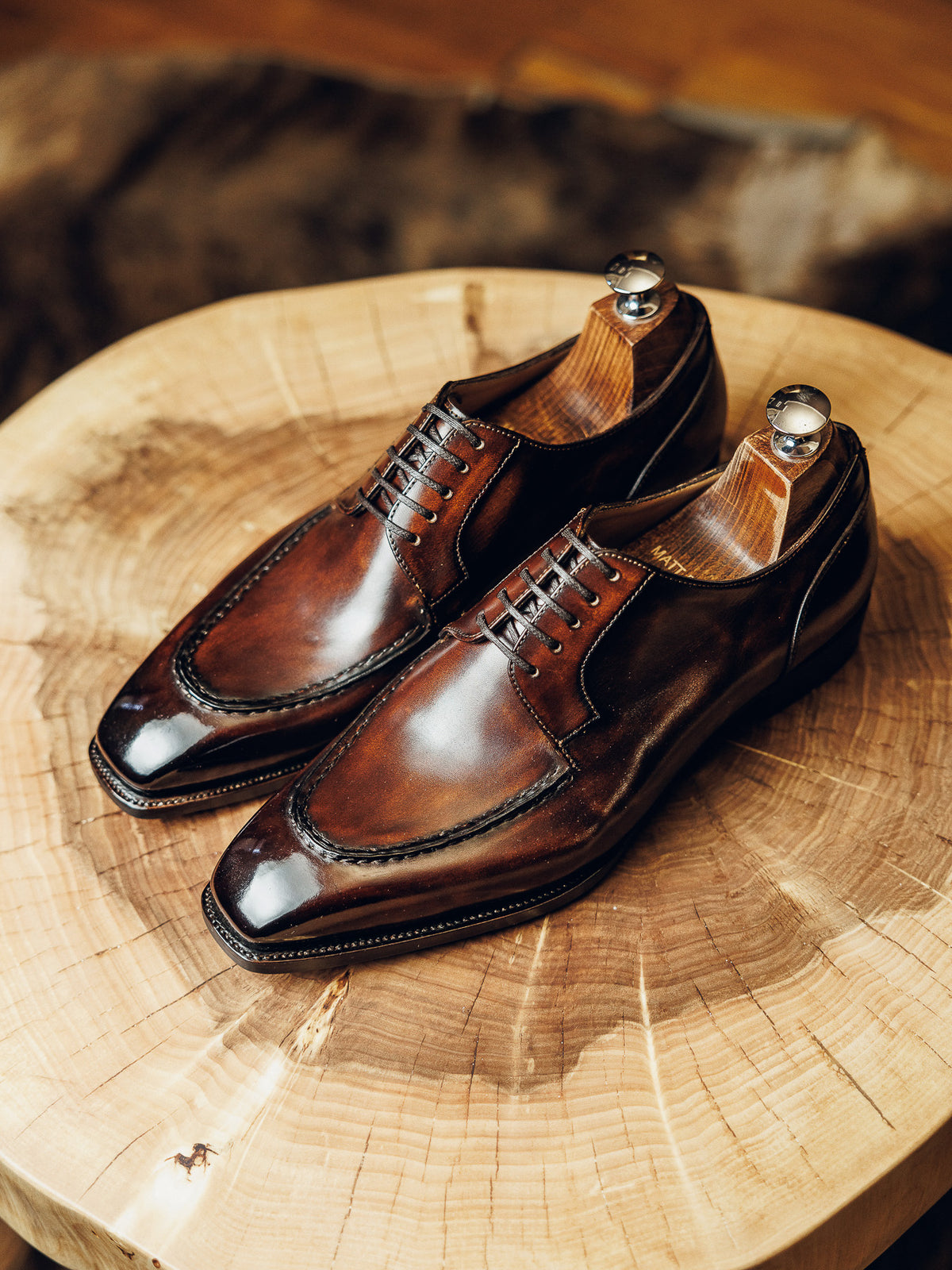 ED132 | BROWN HAND STITCHED DERBY