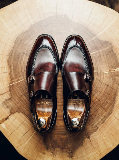 SPLIT DOUBLE MONK | PATINA FINISH