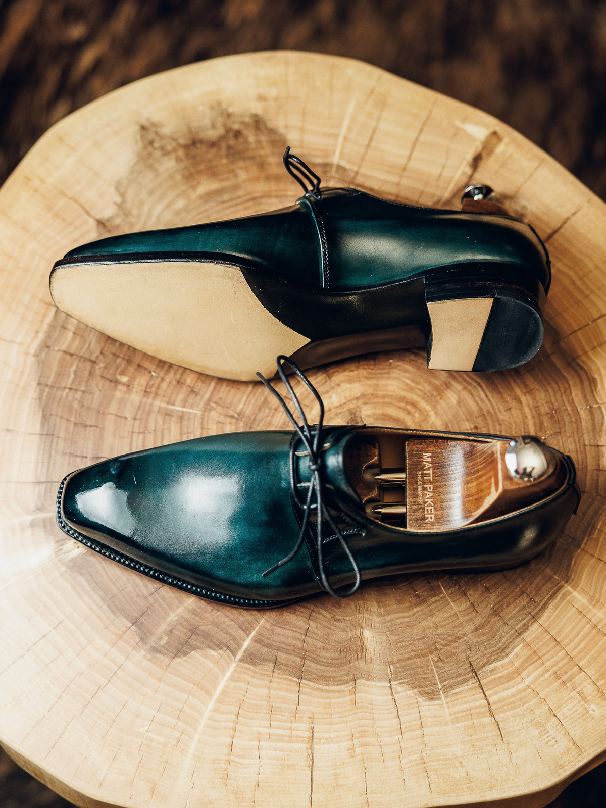 ED130 | SEE BLUE PATINA DERBY