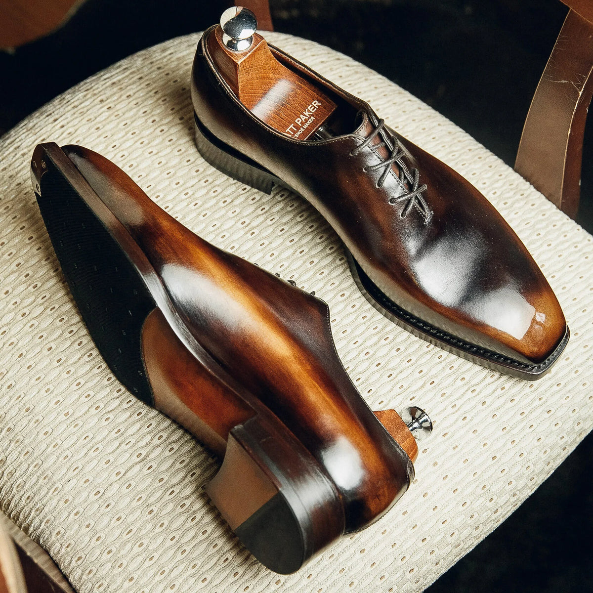 ED171 | COGNAC METAL TOE WHOLECUT