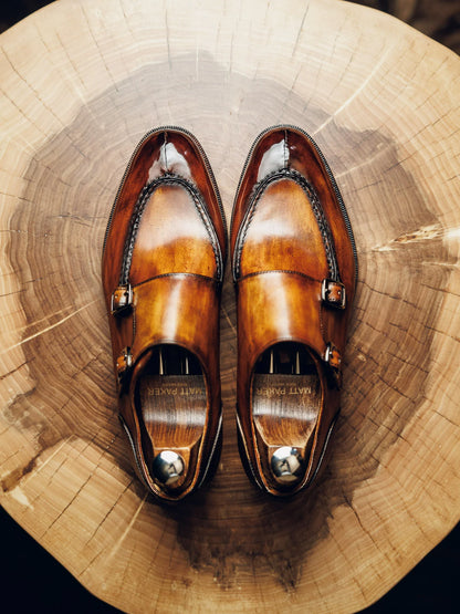 ED149 | TAN SPLIT TOE MONK