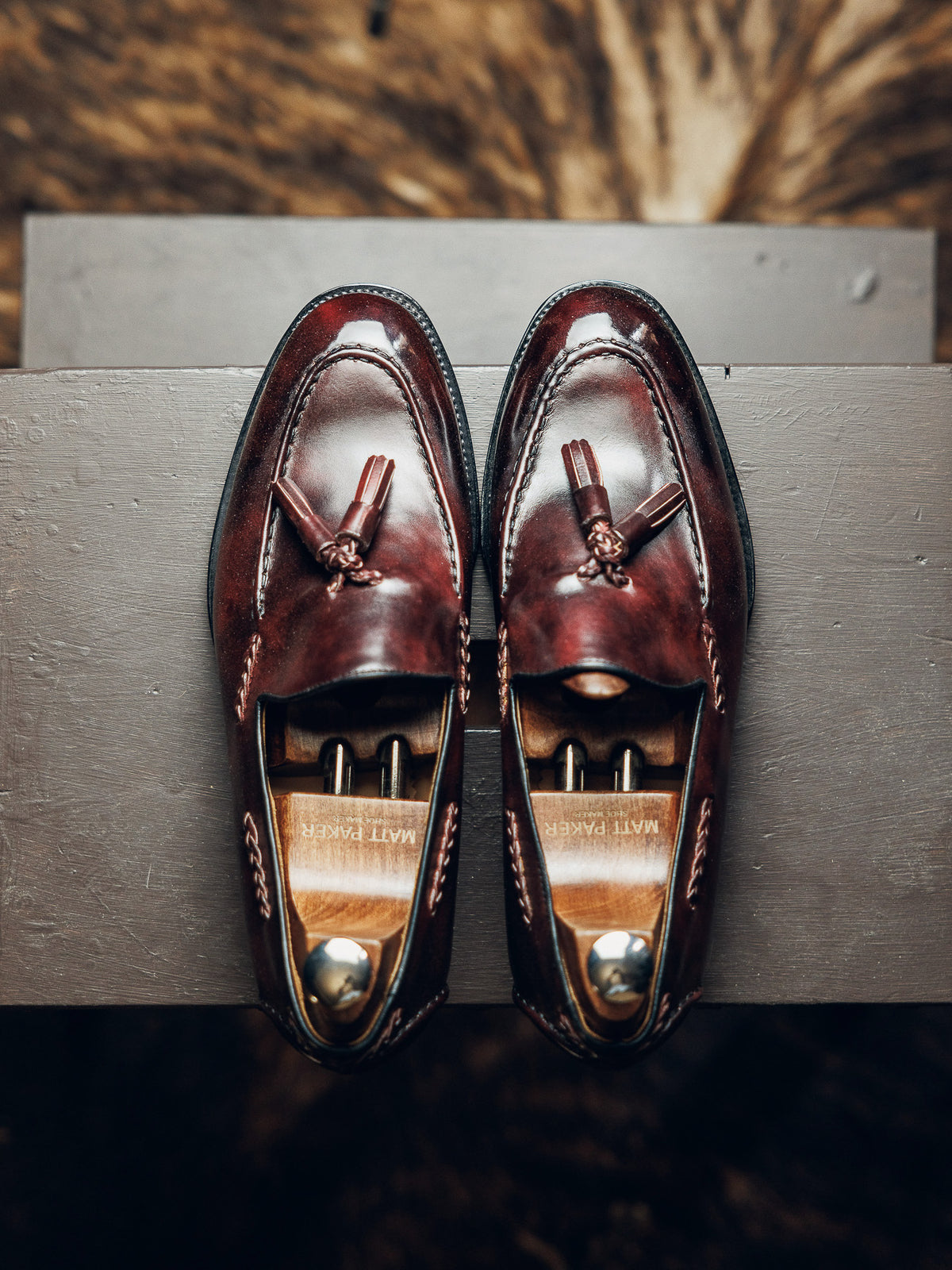 ED137 | CHOCO BROWN TASSEL LOAFERS